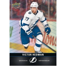 17 Victor Hedman Base Card 2019-20 Tim Hortons UD Upper Deck